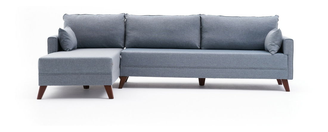 Canapea extensibilă Bellina 1 (albastru) (S)