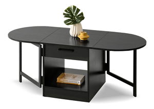 Stolić za kavu Espana (crno drvo + crna)