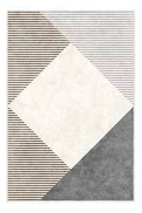 Szőnyeg 120 x 180 cm Stefanem 26 (barna + szürke)