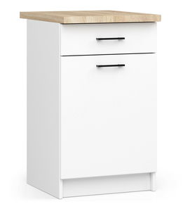 Dolná kuchynská skrinka Ozara S50 SZ1 (biela)