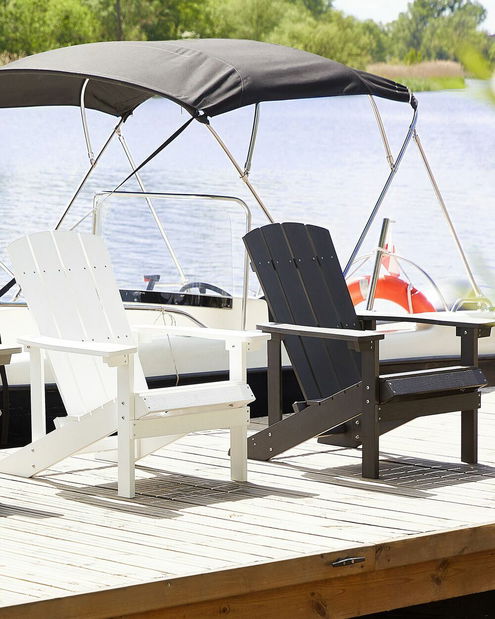 Záhradná stolička ADACK (biela)