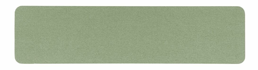 Prepážka na pracovný stôl 180 x 40 cm Walda (zelená) 