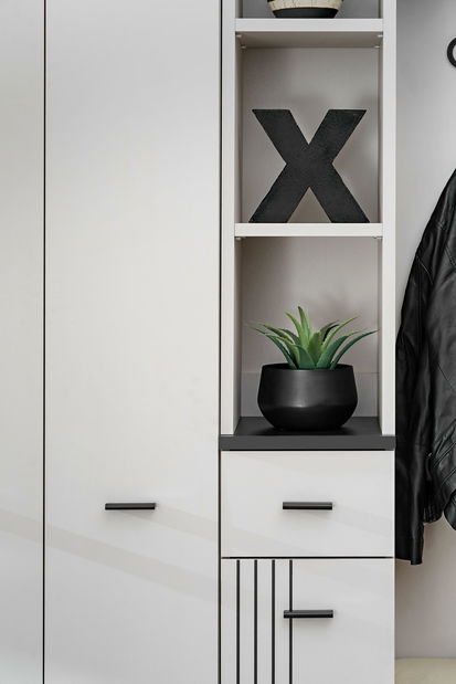 Regál Hagon HG B+C (kašmír + čierna)