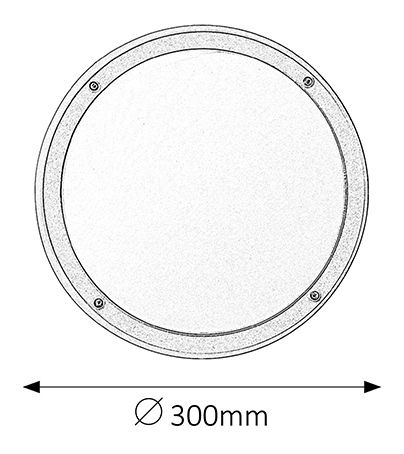 Kültéri lámpa Alvorada 8049 (antracit + szürke)