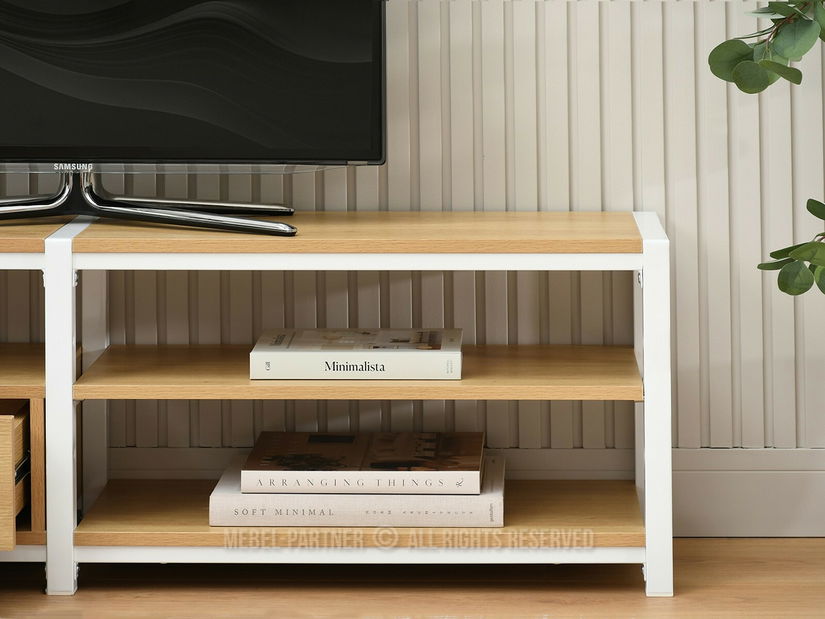 Măsuță TV/Dulap Empantana (alb)