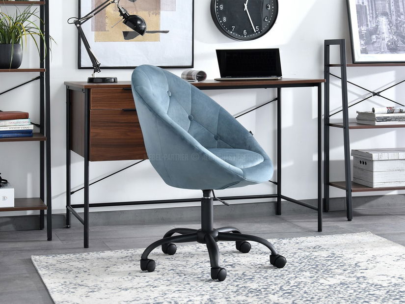 Fotoliu Lush 4 (albastru + negru)