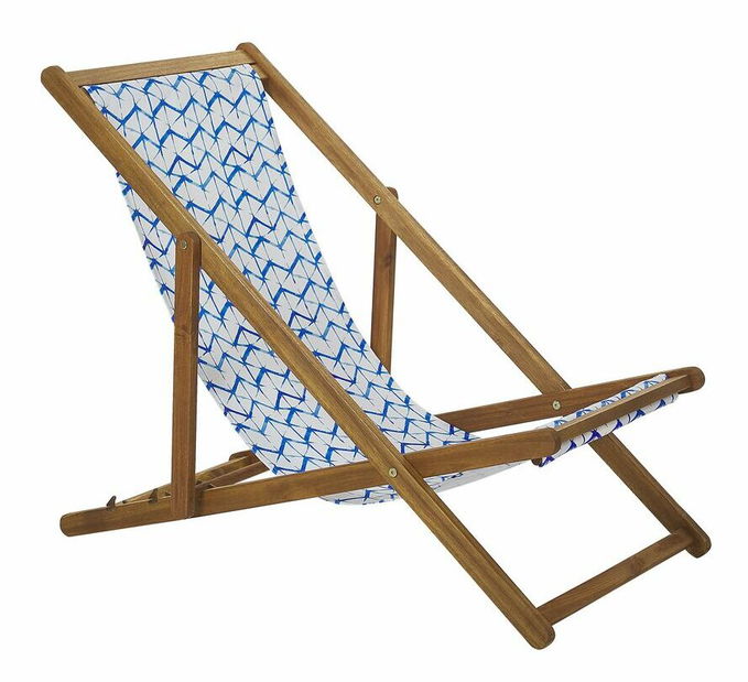 Set 2ks. záhradných lehátko Anizo (biela)