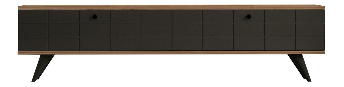 Masă TV/Dulap Butepe (antracit + pin atlantic) 