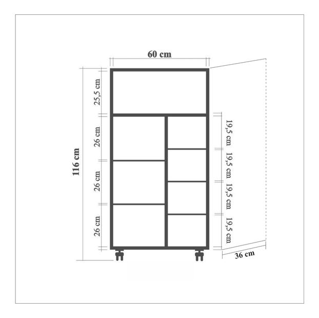 Szekrény Kier (szonoma tölgy)