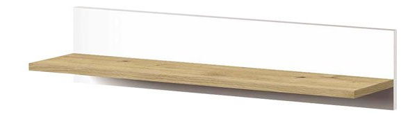 Polc Seraphina WK12 (fehér + artisan tölgy)