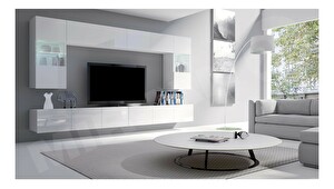 Mobilier living I Badiani (Alb + Alb lucios)