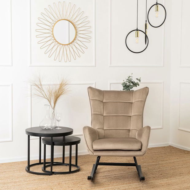 Hintafotel Jasusas (bézs) 