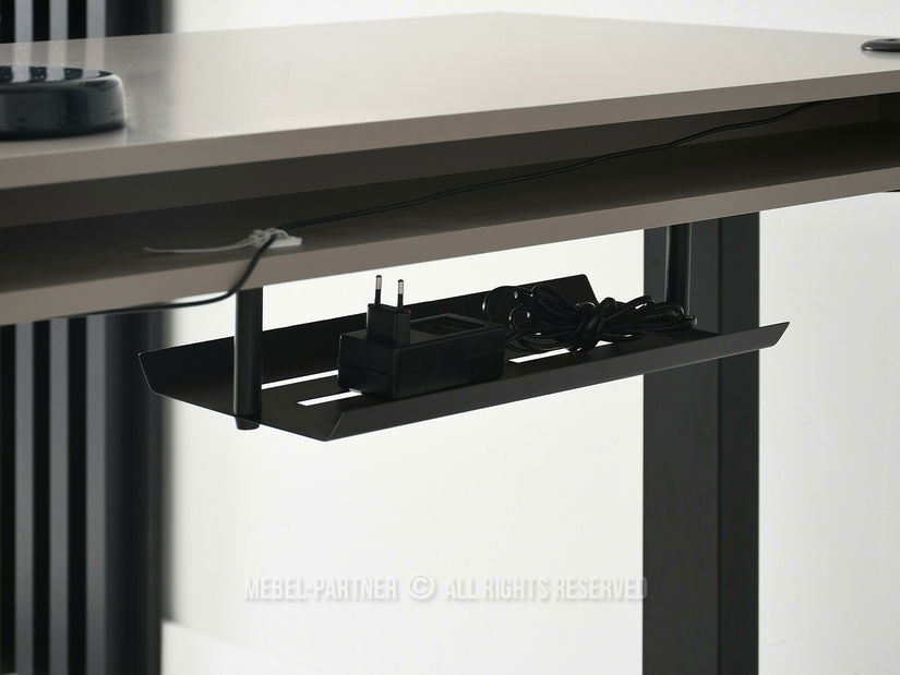 PC asztal Osto 120 (bézs + fekete)