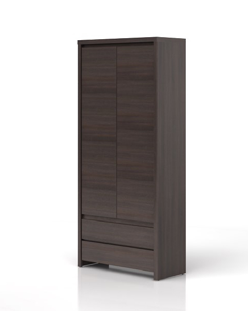 Dulap cu rafturi Kasey REG2D2S (Wenge)