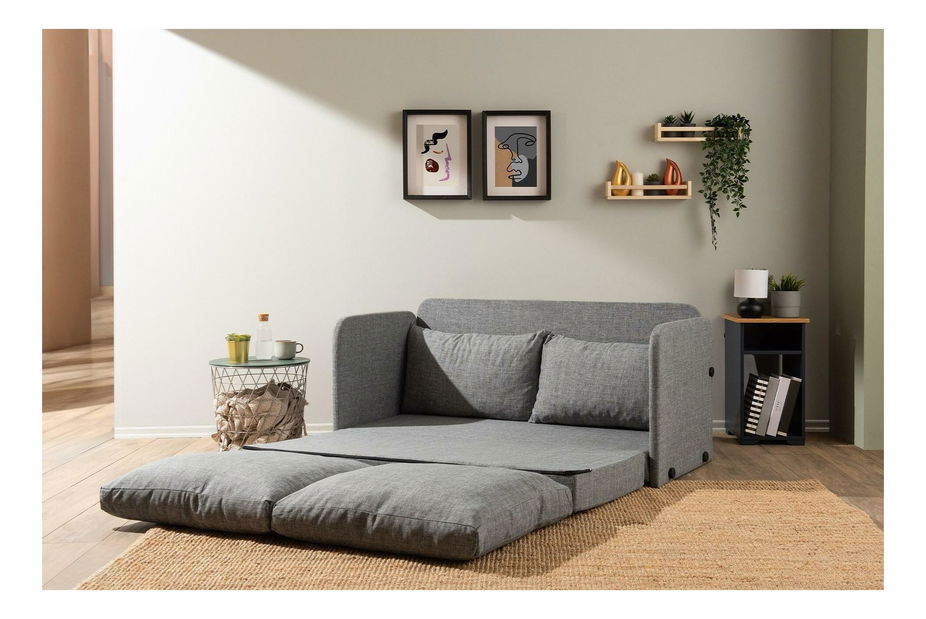 Széthúzható kanapé Sagoretti XL (világosszürke)