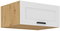Gornji kuhinjski ormarić Lucid 80 NAGU-36 1F (korpus: hrast artisan + front: mdf bijela)