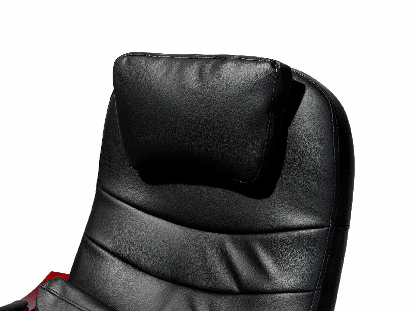 Irodai fotel GENI (szintetikus bőr) (fekete)
