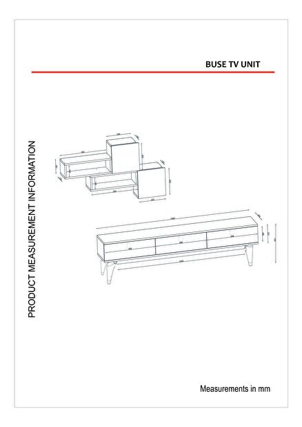 Mobilier living Totama (nuc + alb) 