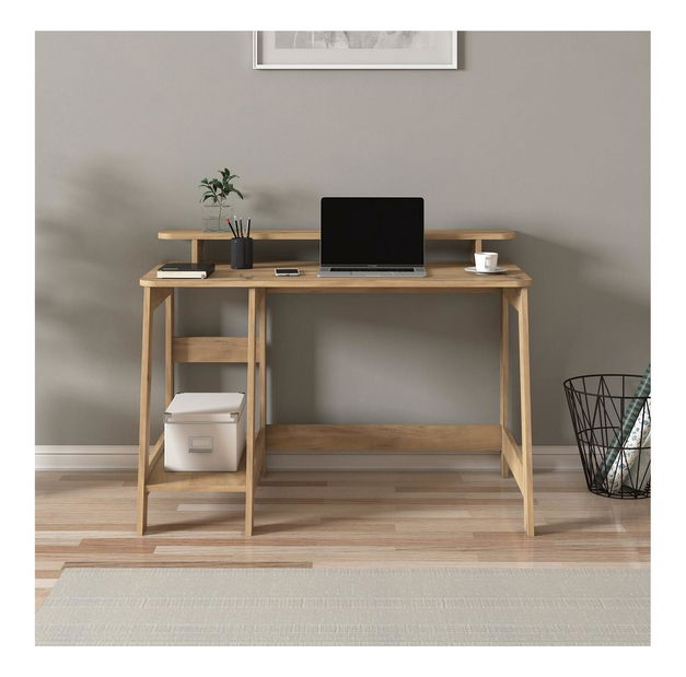 PC asztal Cantry (tölgy)