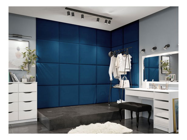 Čalúnený panel Pag 60x60 cm (béžová) *bazár