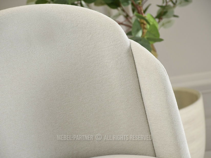 Jedálenská stolička Continuara (krémová + čierna)