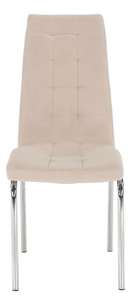 Scaun de sufragerie Harison NEW (bej + Crom)