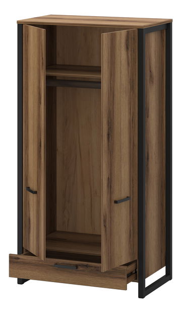 Ormar za garderobu Marni (hrast delano tamni)