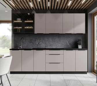 Kuhinja Arikona 2 (kašmir + crna)