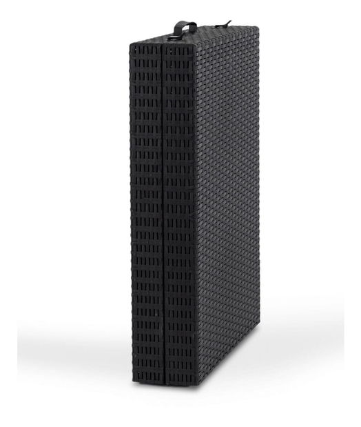 Záhradné lehátko Logro (čierna) 