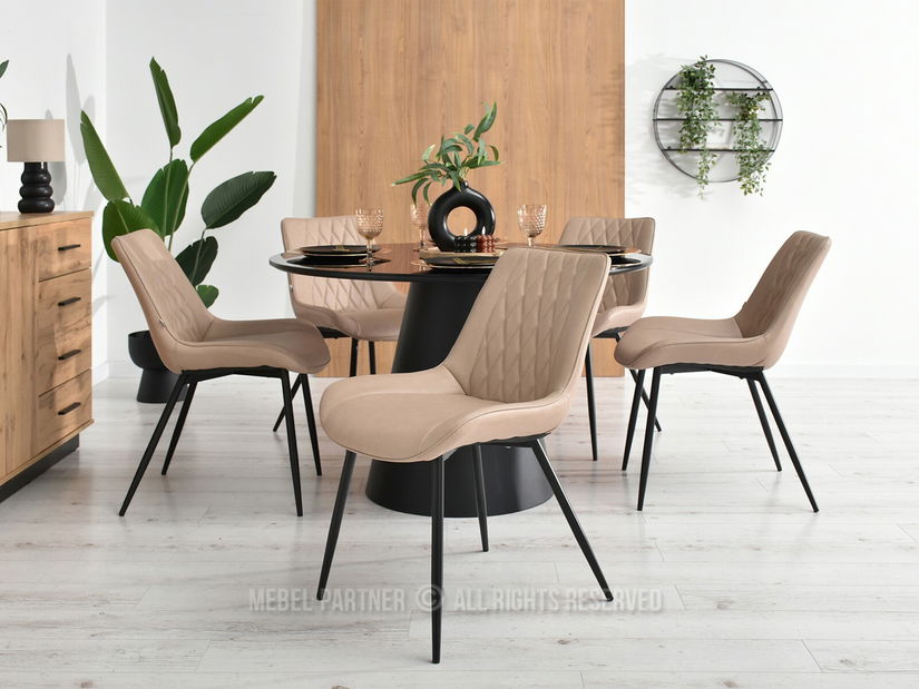 Szék Aron (bézs + fekete)