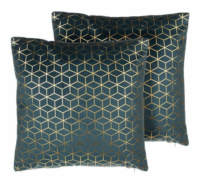 Set 2 buc. perne 45 x 45 cm CELA (albastru)