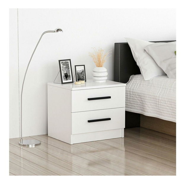 Noptieră Bubose 3 (alb)