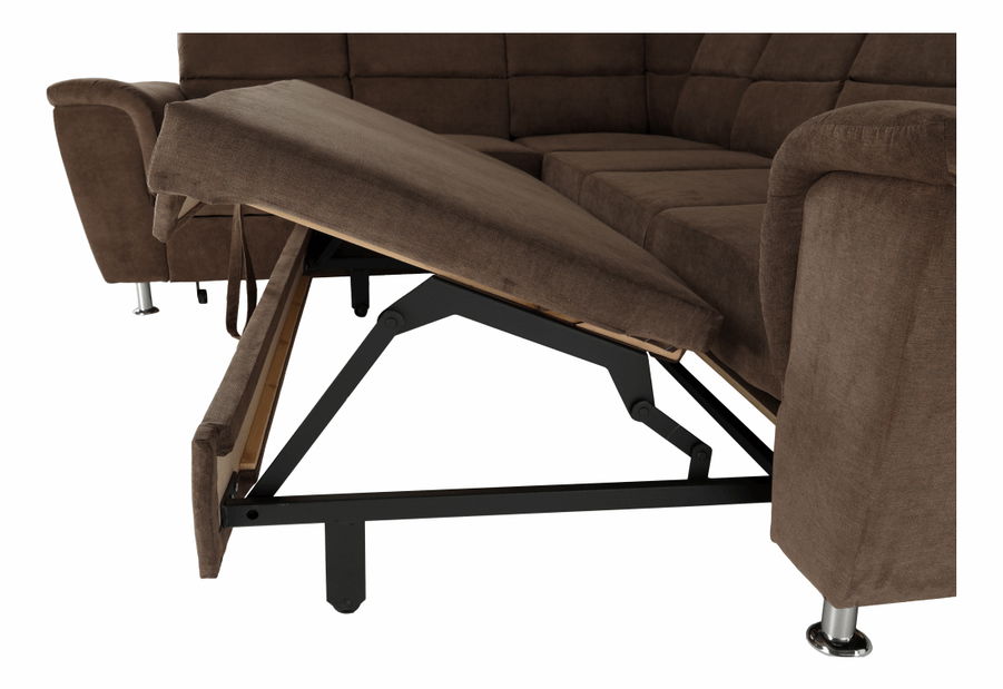 Kutna garnitura Stan (smeđa) (L) 