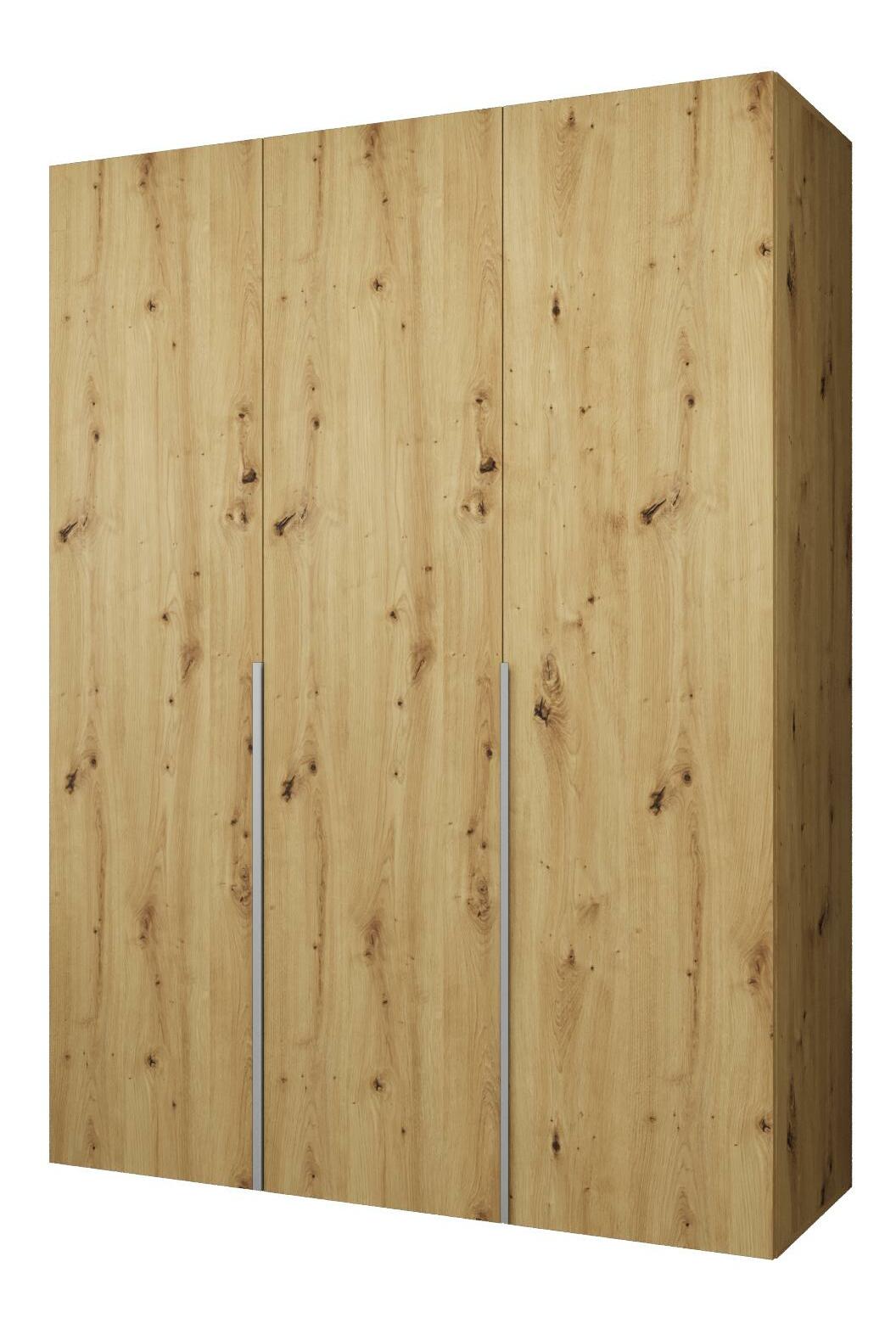 Ruhásszekrény 150 cm Alice 1 (artisan tölgy + kasmír)