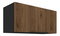 Dulap superior de bucătărie Monzesa 80 GU 36 1F (nuc okapi + negru) 