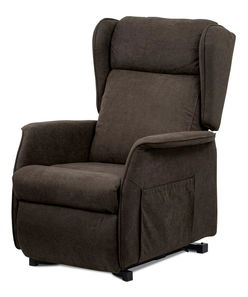 Polohovacie kreslo Toman (hnedá)