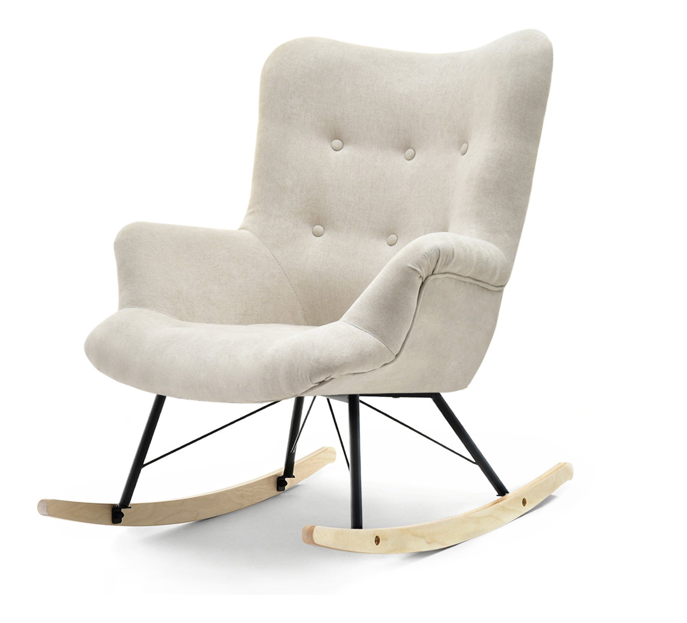 Relaxačné kreslo Laurentino (čierna)