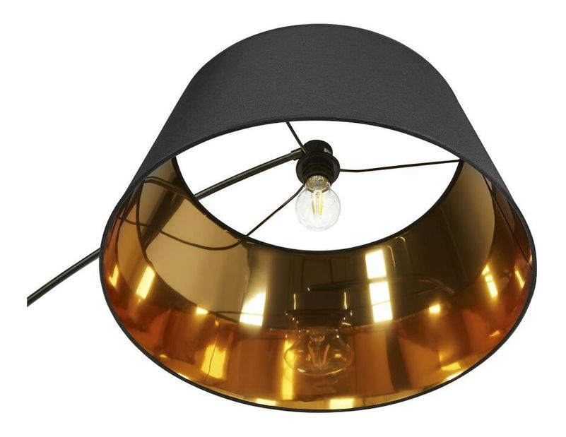 Stojanová lampa Yabas (čierna) 