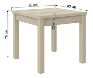 Set sufragerie Raviel38 (Stejar sonoma + kronos 27132)