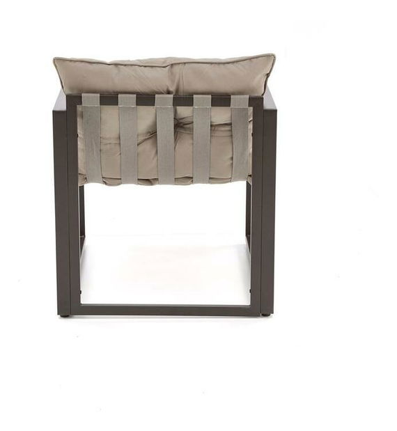 Vrtni namještaj Shadx (crna + cappuccino)