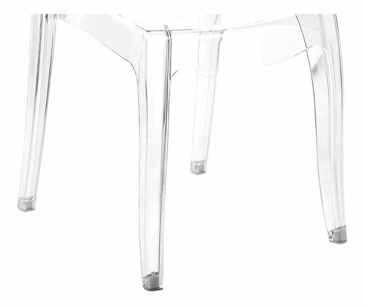 Set 2 buc scaune de sufragerie Werdebra (transparent) 