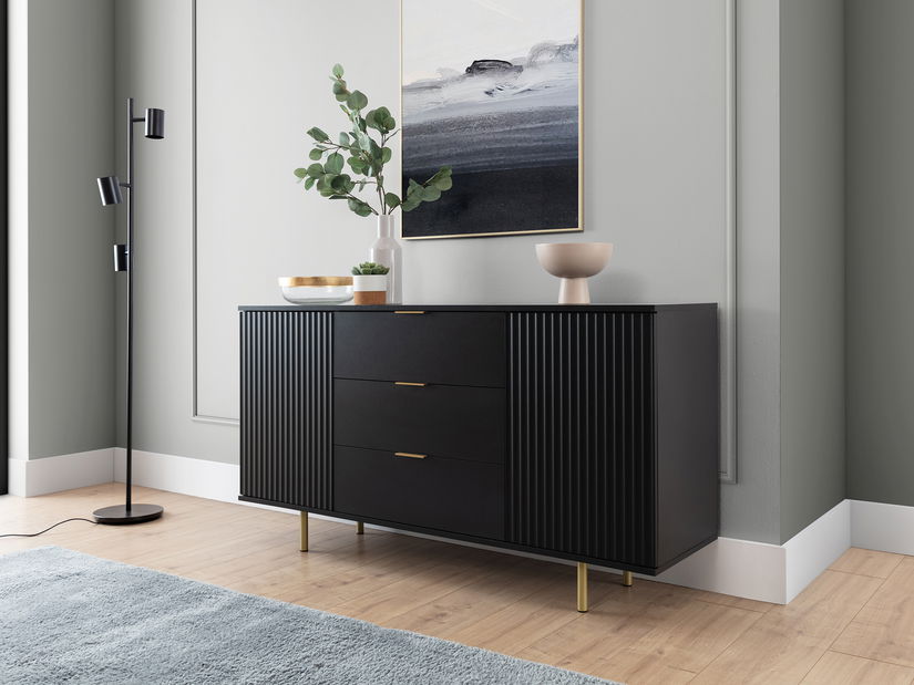 Komoda Nalani K2D3SZ (crna)