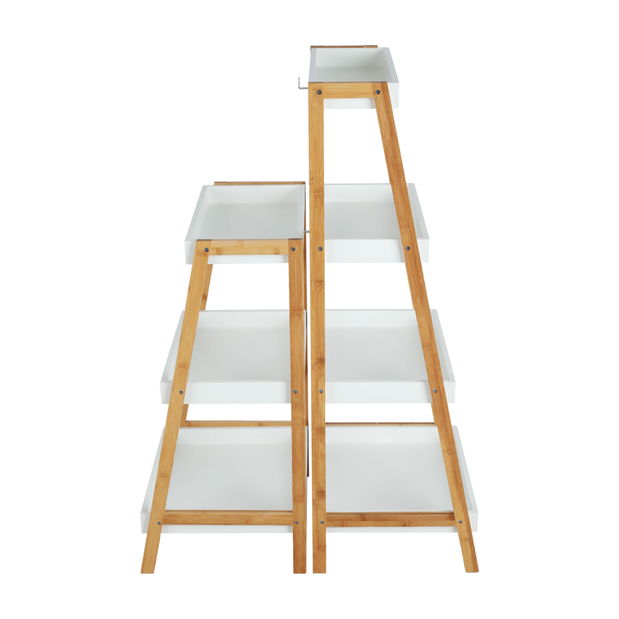 Raft Rameil R2 (bambus lăcuit + alb) *vânzare stoc