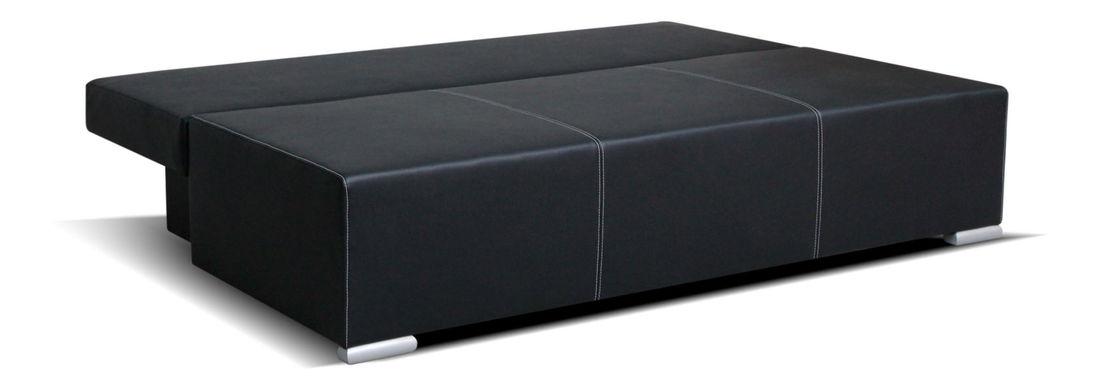 Pohovka trojsedačka Antero (čierna + vlajka UK)