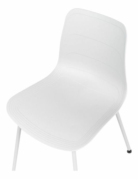 Set 2 ks jedálenských stoličiek Looza (biela)