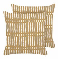 Set 2 buc perne decorative 45 x 45 cm Saliex (bej)