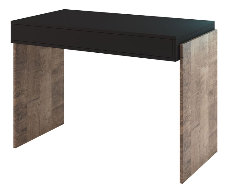 PC stolić Zantra (crna + hrast colonial grange)