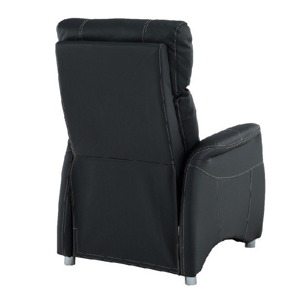 Fotoliu pentru relax Francesco CH 113100 piele PU Negru