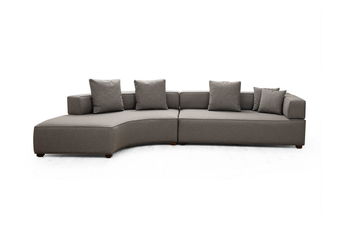 Kutna garnitura Gondulatta 4 (L) (siva)