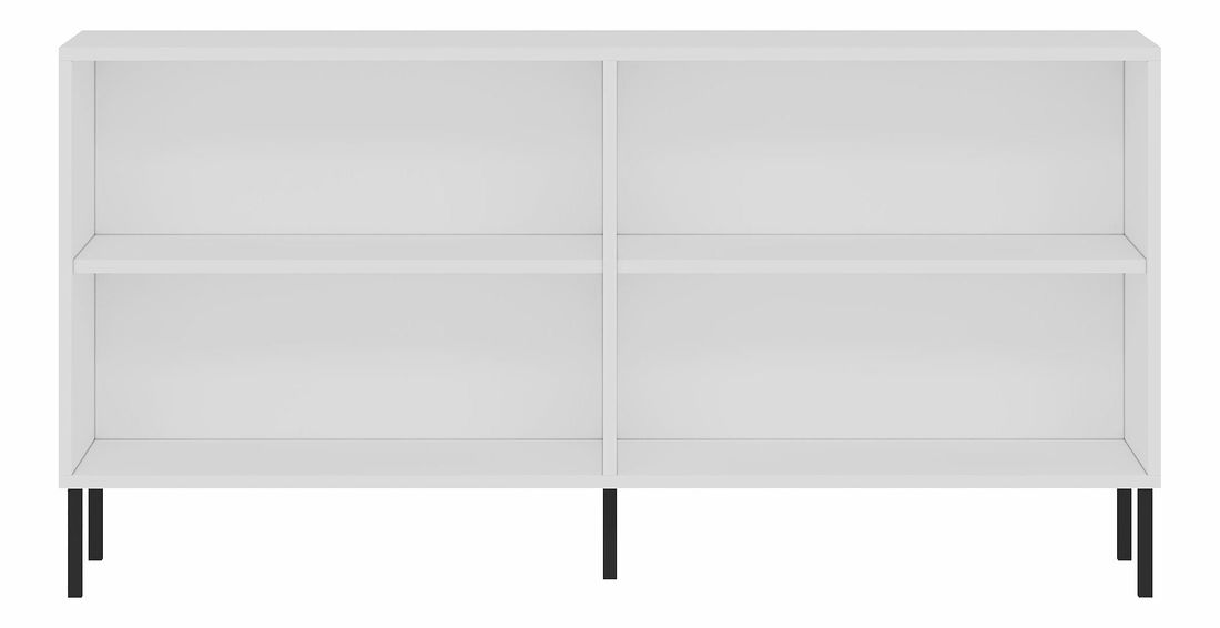 Komoda Zerksa (biela + dub zafírový)